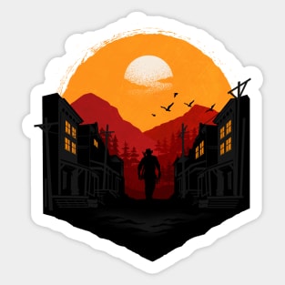 Red Dead Sticker